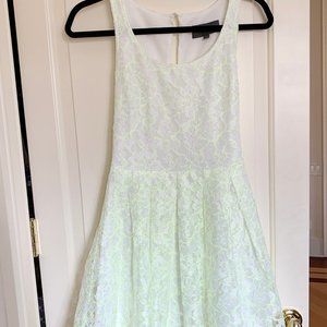 Sundays in Brooklyn neon lace dress